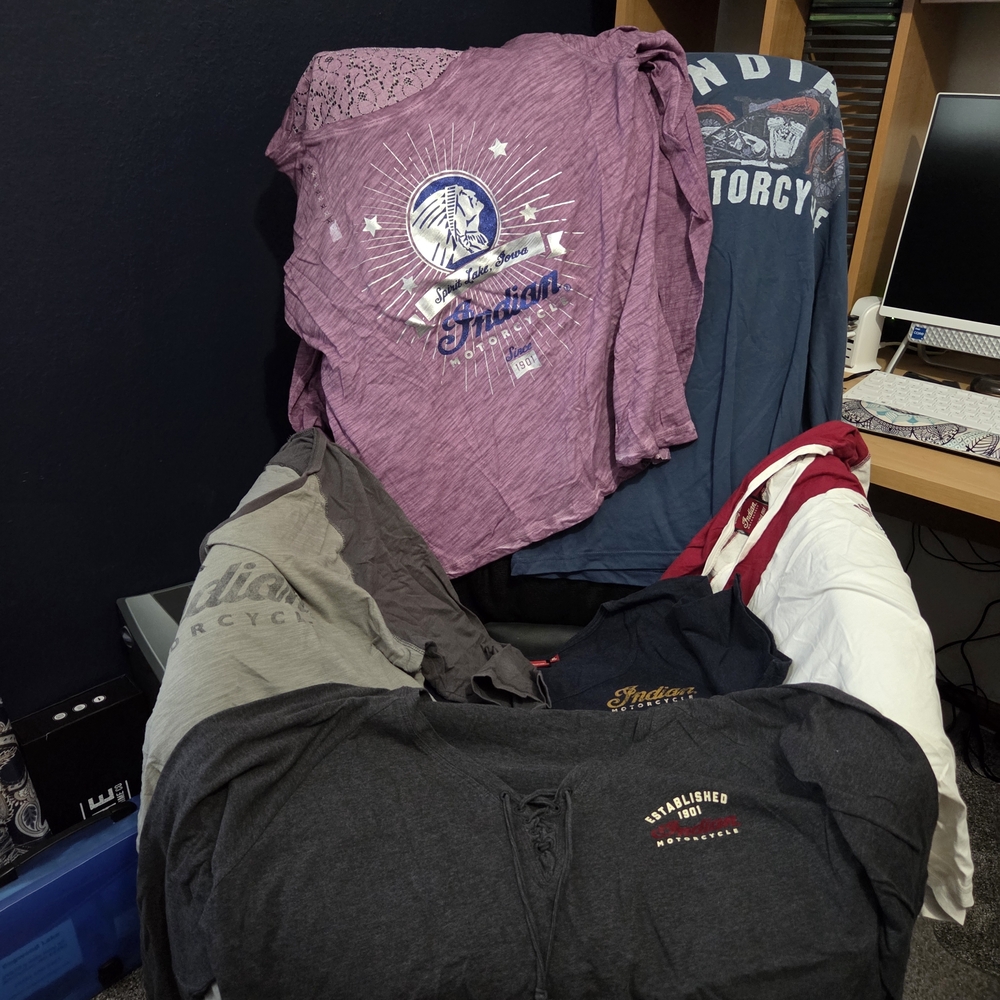 Indian Motorcycle Graphic T-Shirts Bundle